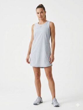 Life Integrity Earth Dress Gray Athletic Sporty Sleeveless XL